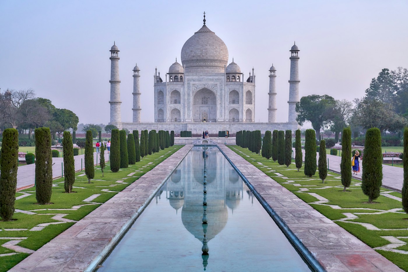 The Taj Mahal in Agra