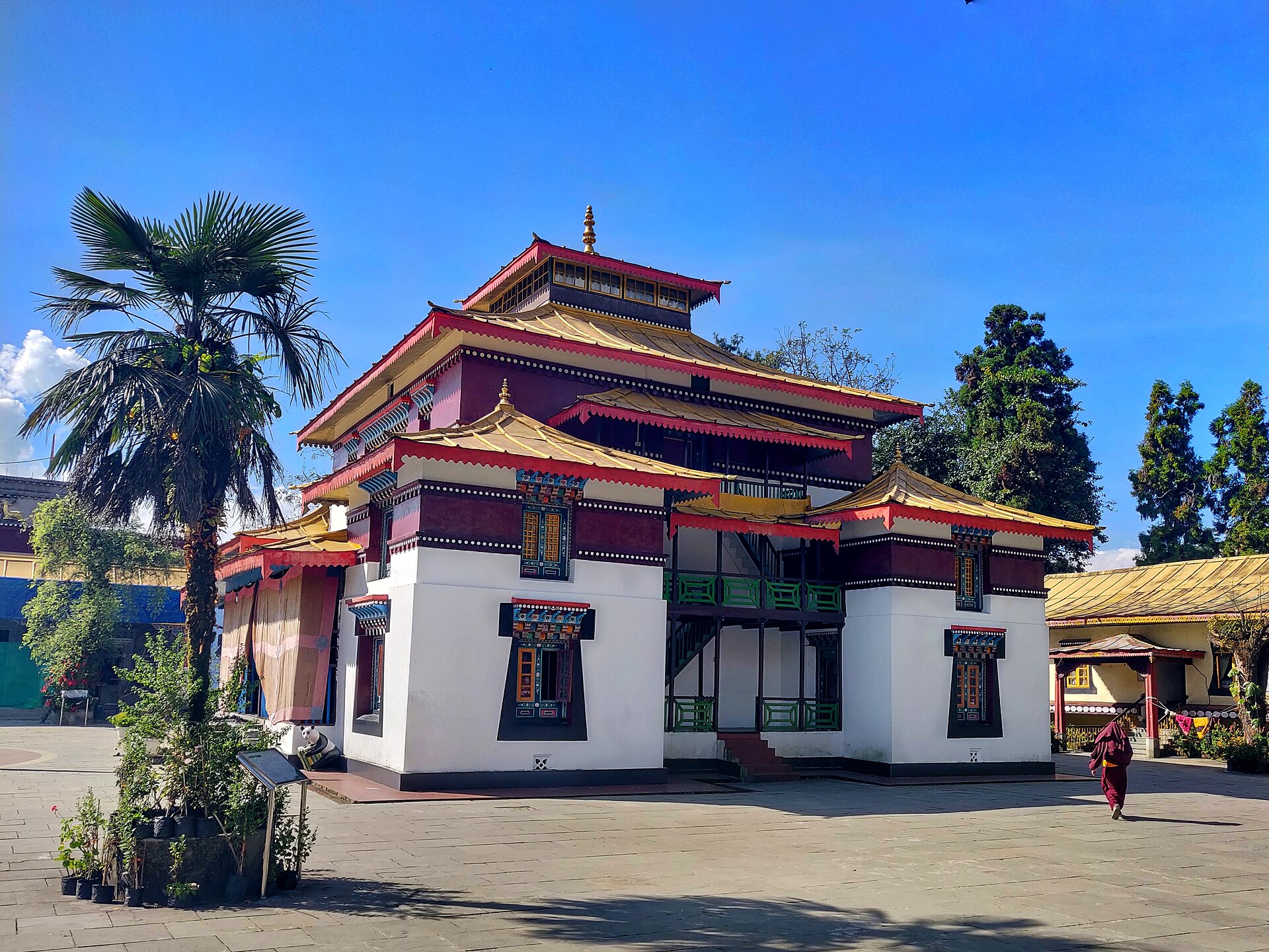 Enchey Monastery in Gangtok, Sikkim