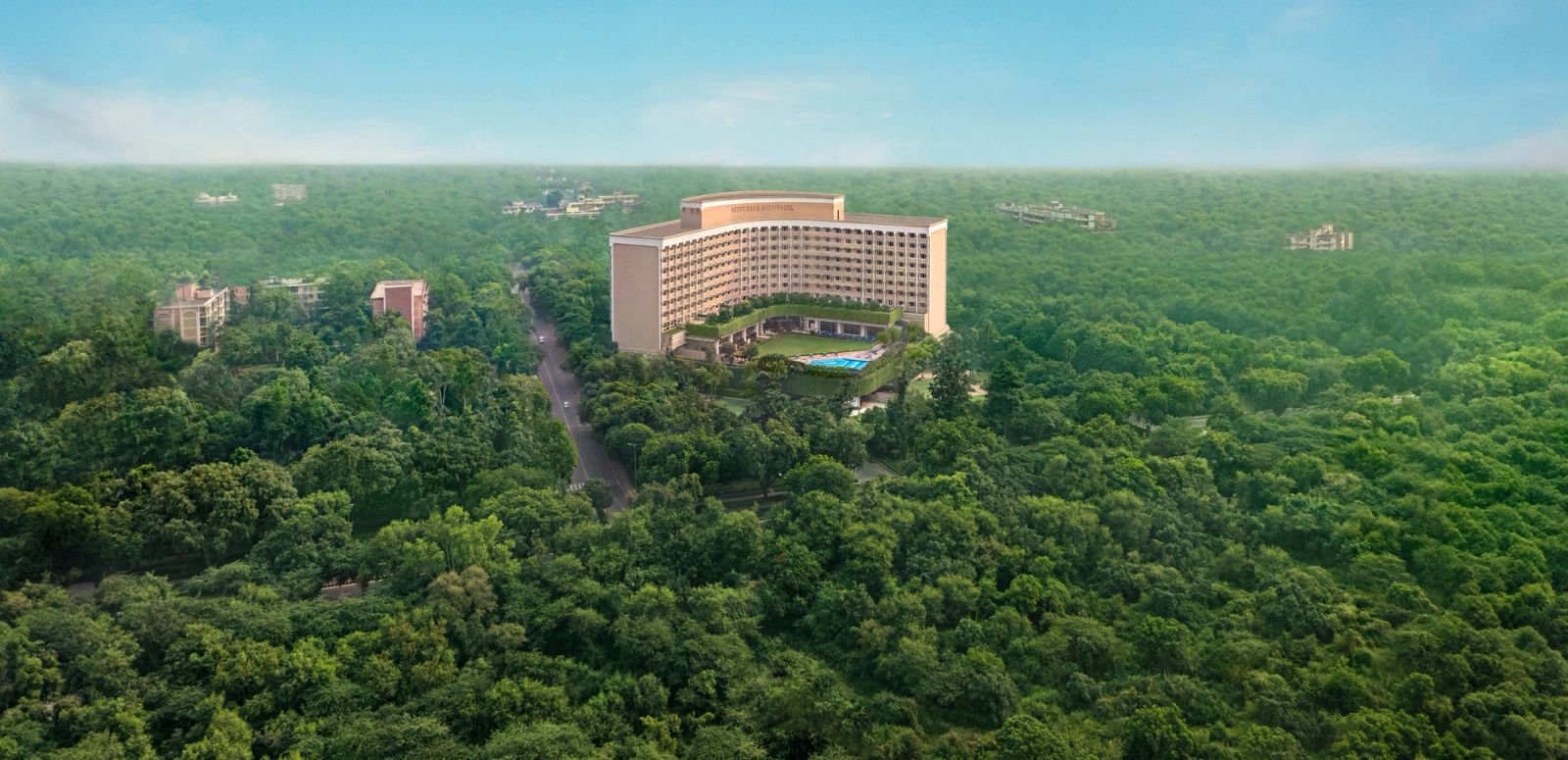 Taj Palace hotel, New Delhi, on our India and Bhutan tour